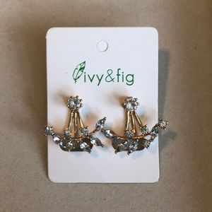 Rhinestone Ear Jackets